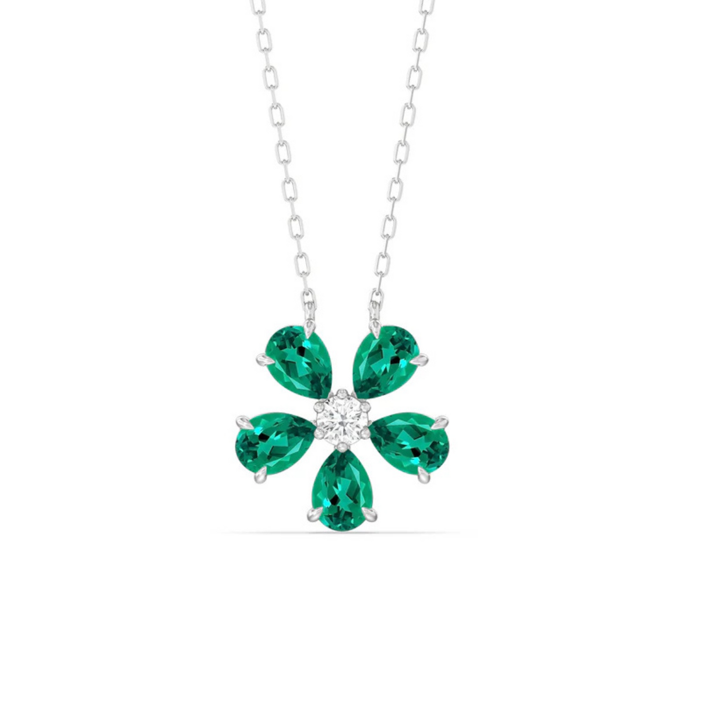 Gems Daisy Necklace