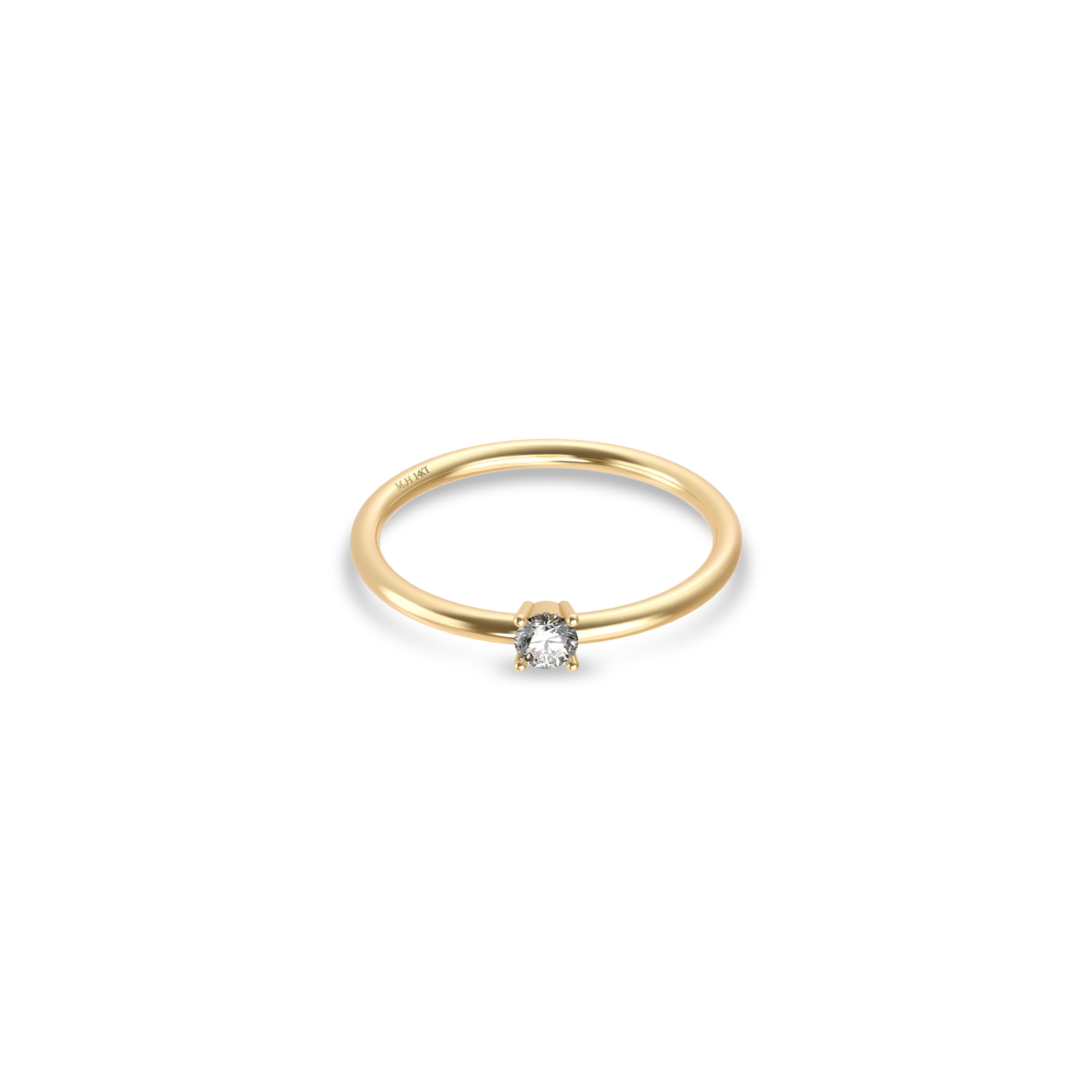 Miniature Gold Ring – Maya Jewel House